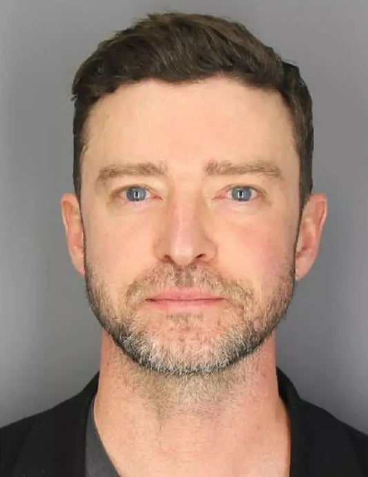 Justin Timberlake Mugshot 2024 Glossy Poster Picture Photo Print Banner Booma Prints