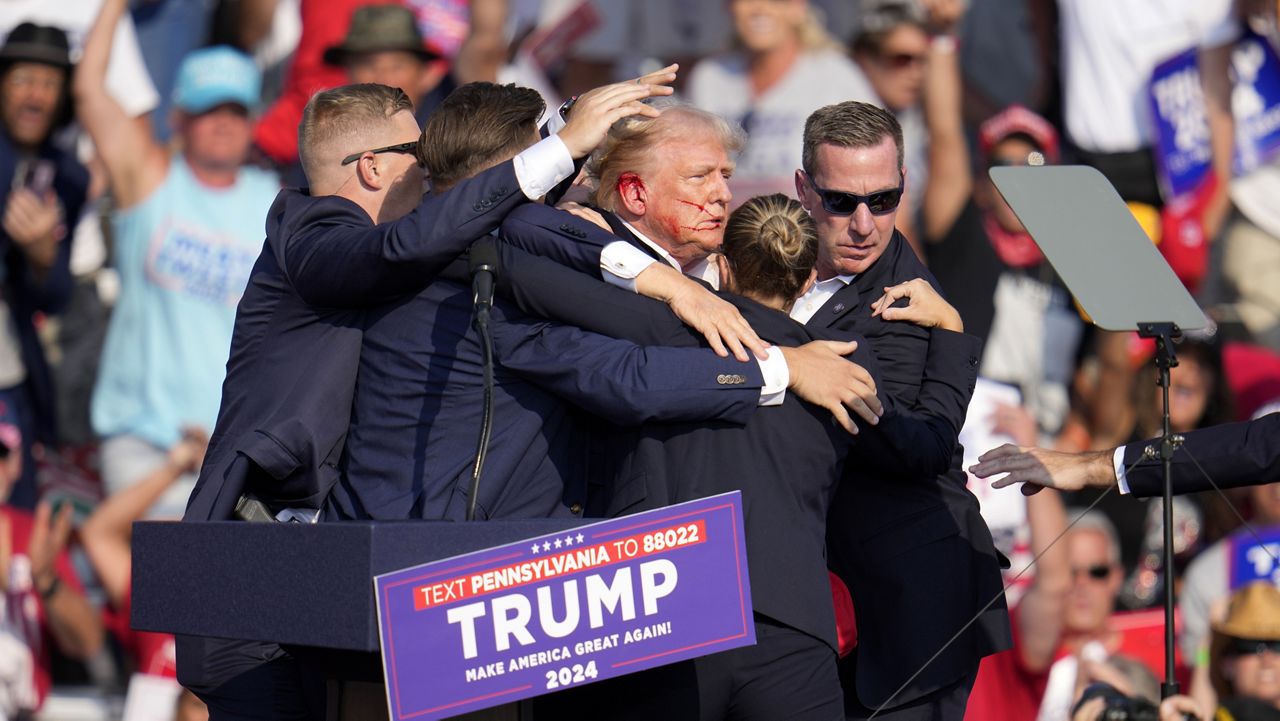 Donald Trump Security Shot Glossy Poster Picture Photo Print Banner Booma Prints