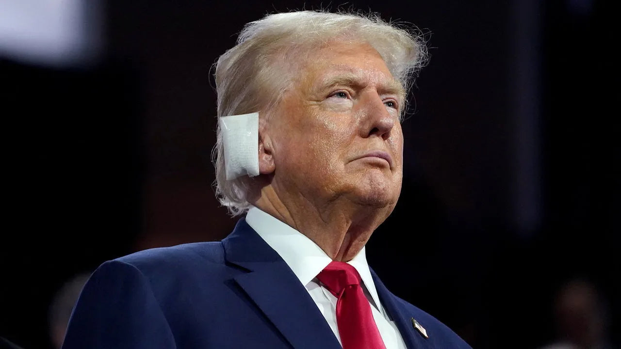 Donald Trump Rnc Ear 2024 Glossy Poster Picture Photo Print Banner Booma Prints