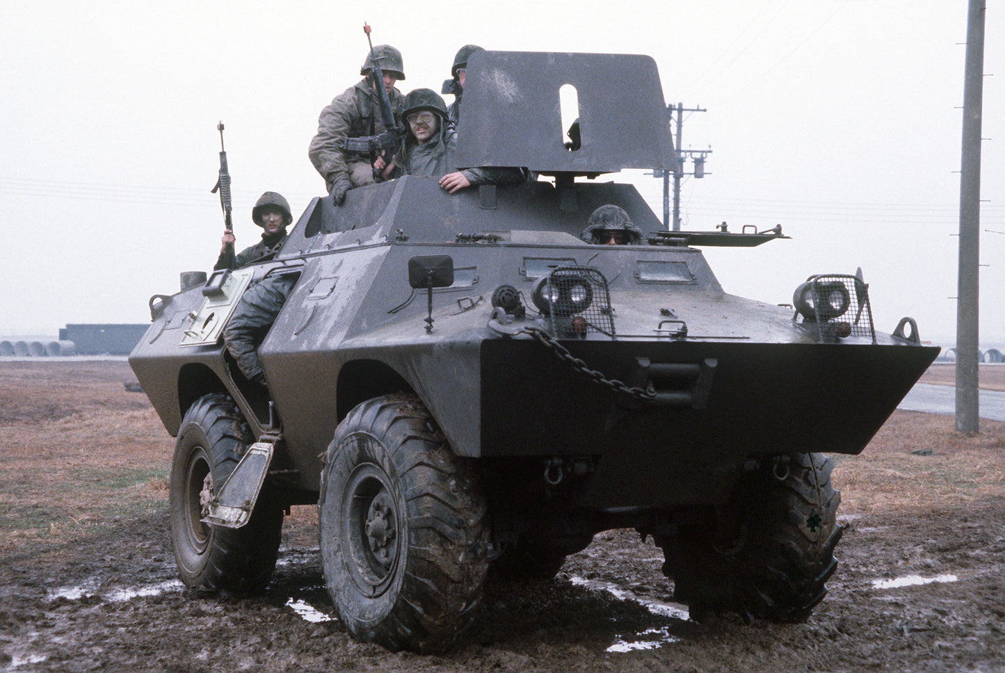 M706 Cadillac Gage Commando Tank Glossy Poster Picture Photo Print Banner Booma Prints