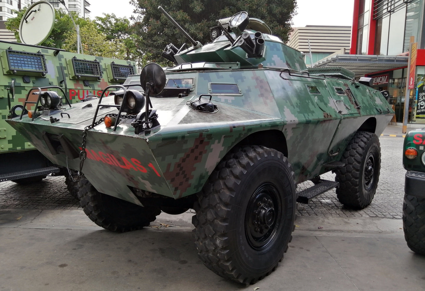 M706 V-150 Turrent Tank Vehicle Glossy Poster Picture Photo Print Banner Booma Prints