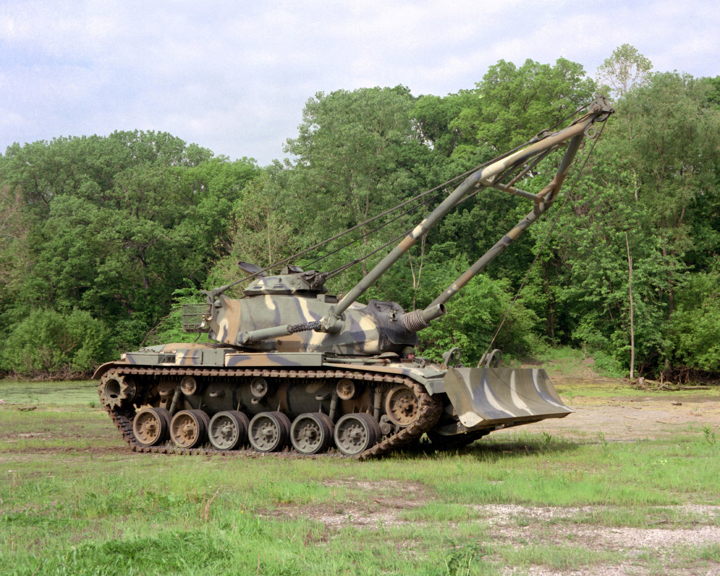 M728 Combat Engineer Tank Glossy Poster Picture Photo Print Banner Booma Prints