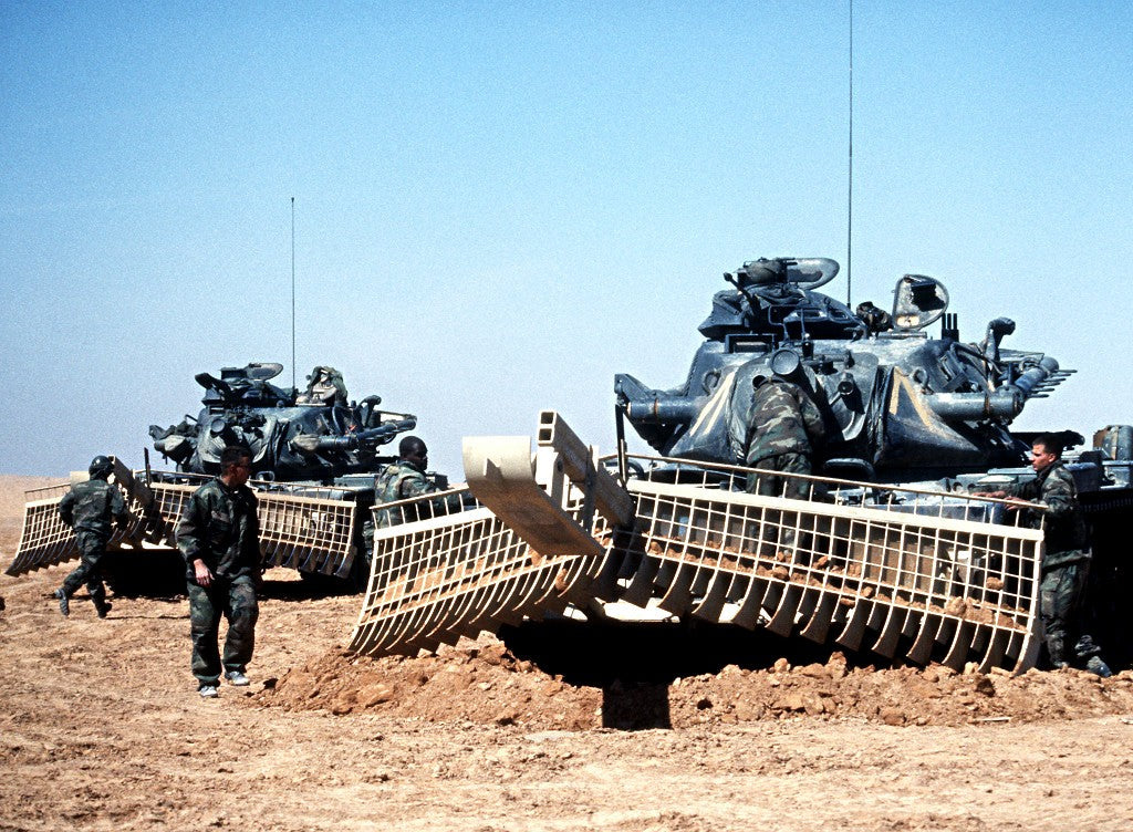 M728 A1 Cev Military Tank Glossy Poster Picture Photo Print Banner Booma Prints