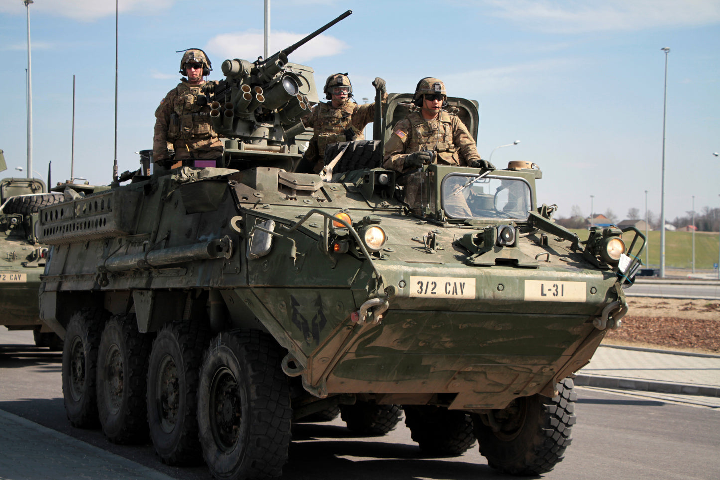 M1126 Stryker Infantry Vehicle Glossy Poster Picture Photo Print Banner Booma Prints