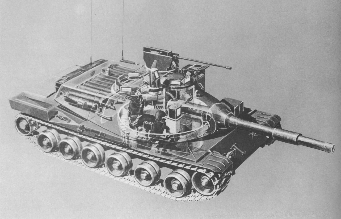 Mbt-70 Kpz-70 Interior Tank Glossy Poster Picture Photo Print Banner Booma Prints