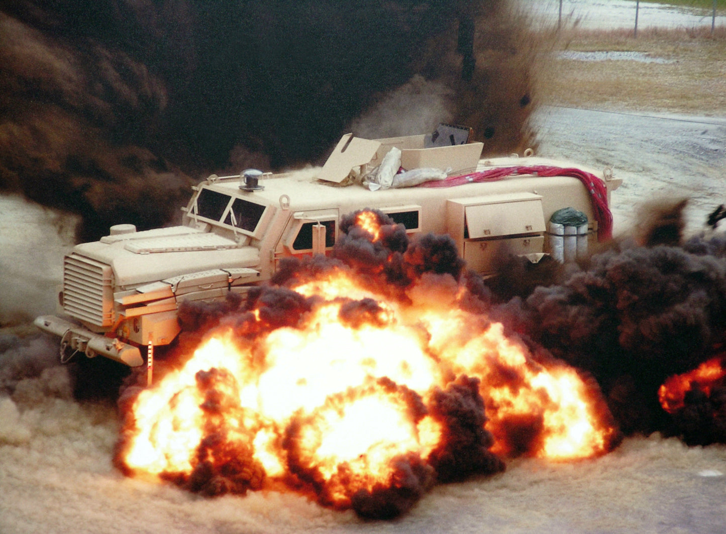 Mrap Land Mine Fp Cougar Glossy Poster Picture Photo Print Banner Booma Prints