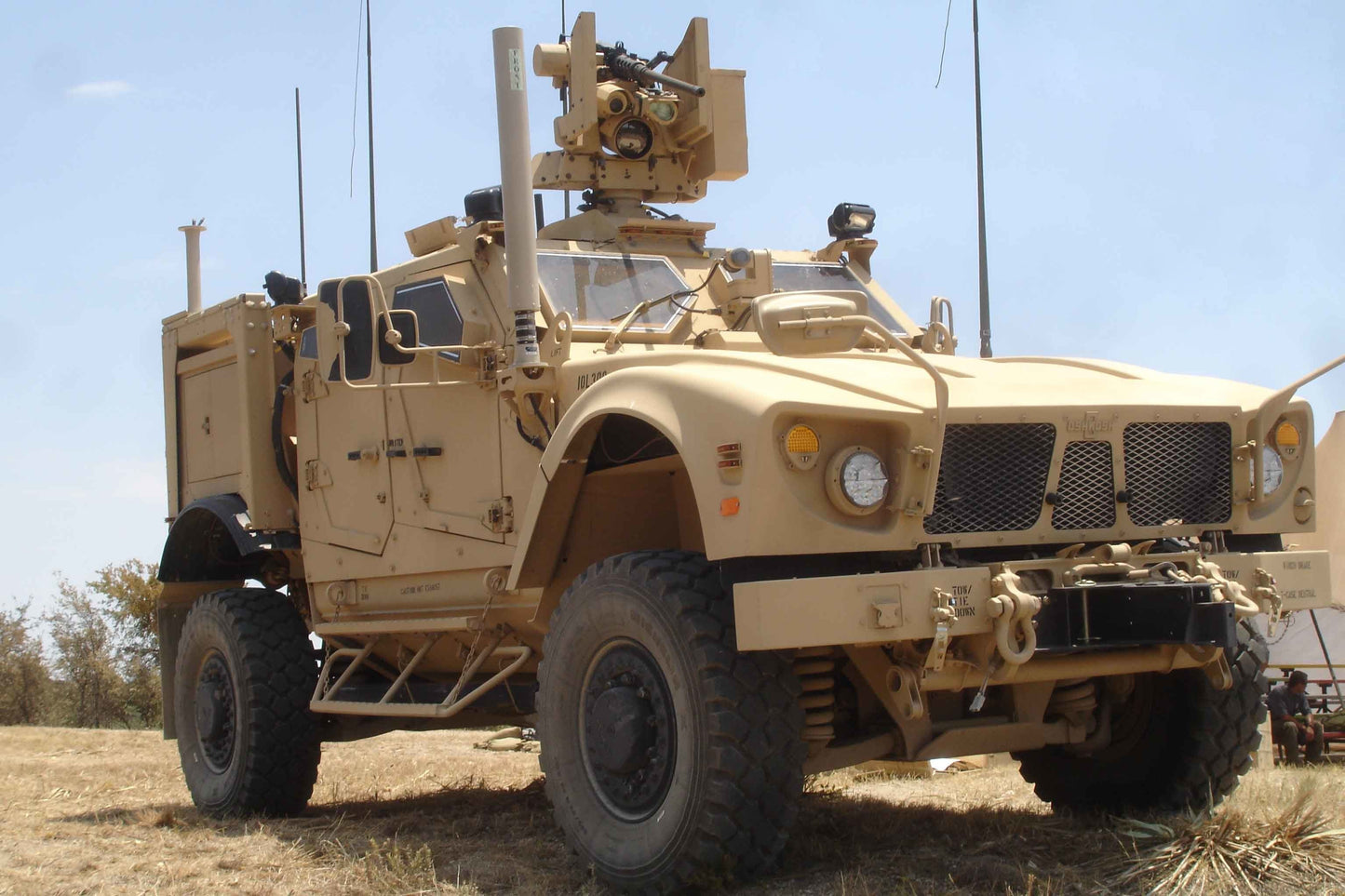Oshkosh Army Tank Transporter Glossy Poster Picture Photo Print Banner Booma Prints