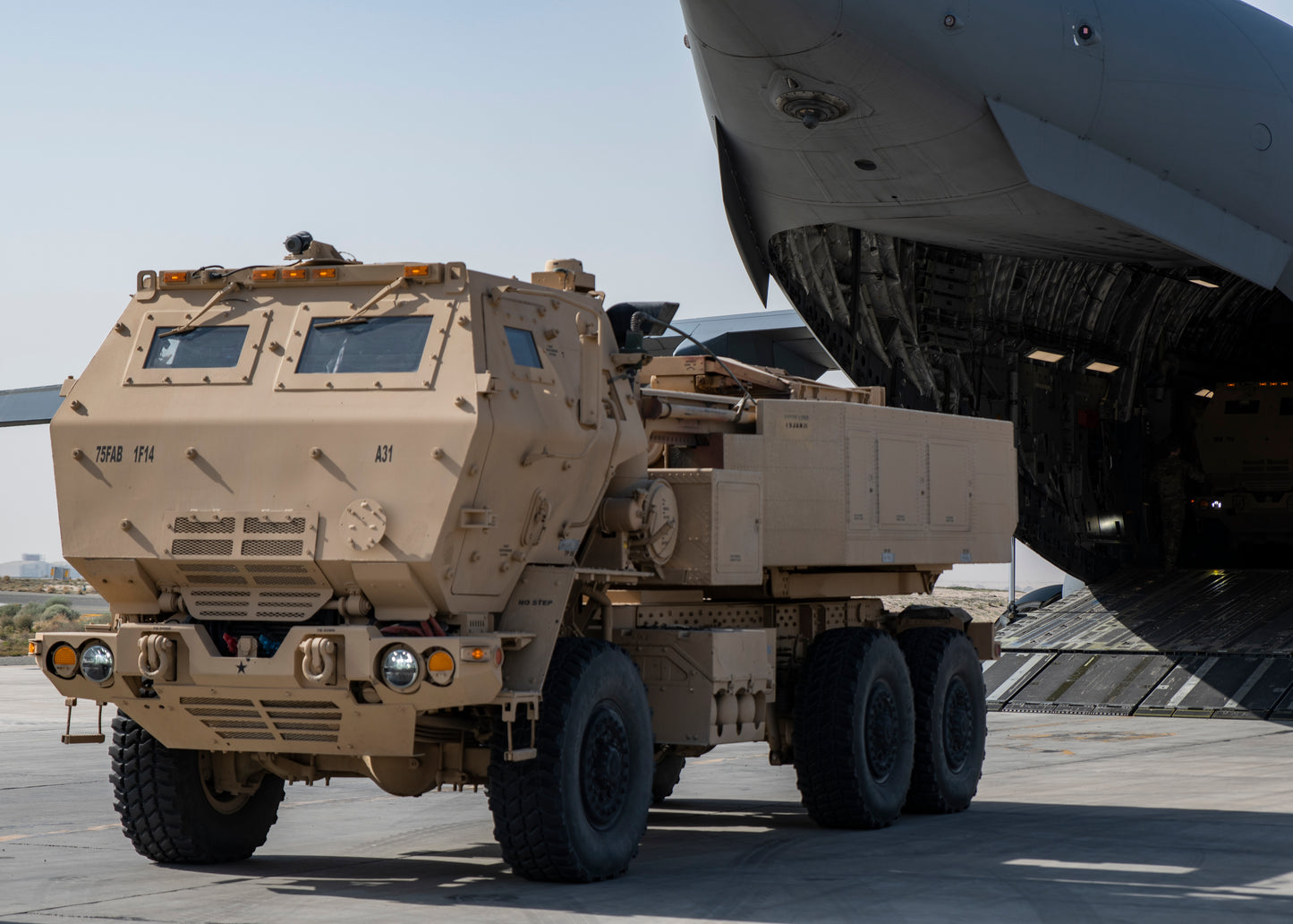 M142 Himars Glossy Poster Picture Photo Print Banner Rocket Launcher Usa Booma Prints