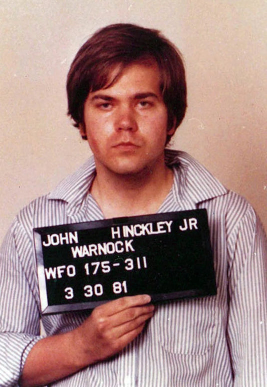 John Hinckley Mugshot Glossy Poster Picture Photo Print Banner Shot Reagane Booma Prints