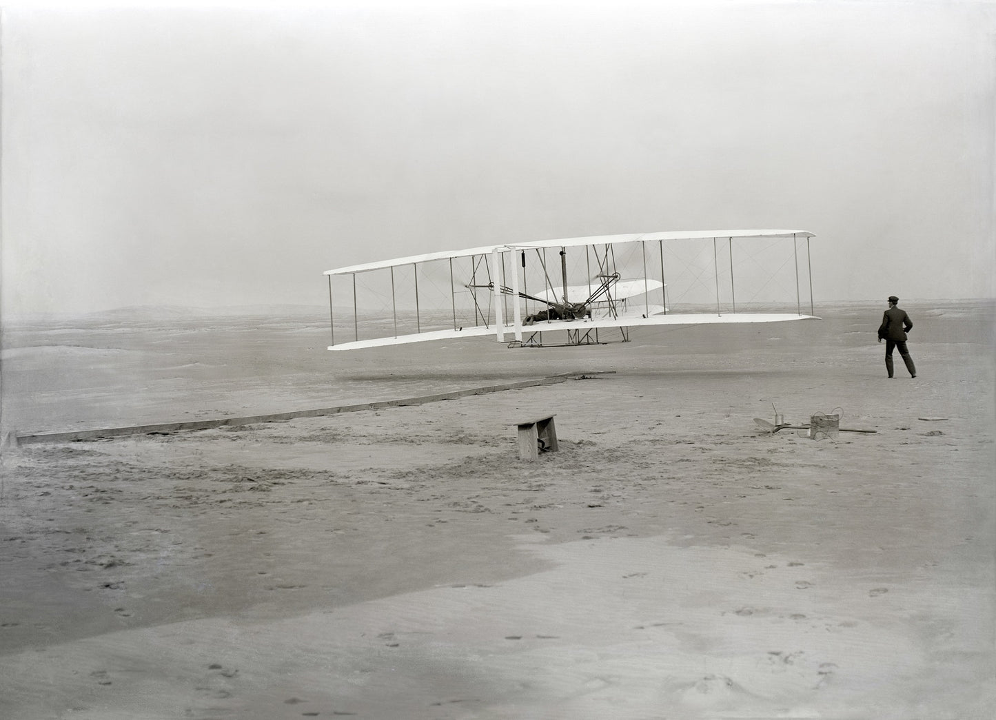 Wright Brothers Kitty Hawk Flight Glossy Poster Picture Photo Print Banner Booma Prints