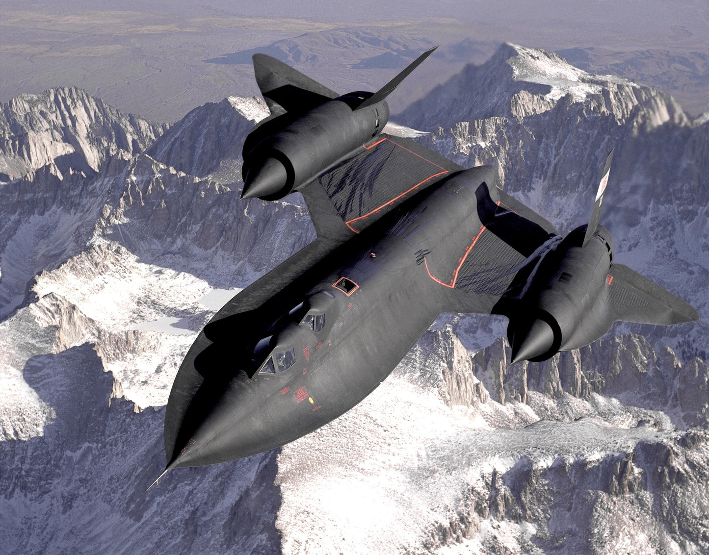Lockheed Sr-71 Blackbird Glossy Poster Picture Photo Print Banner Jet Plane Booma Prints