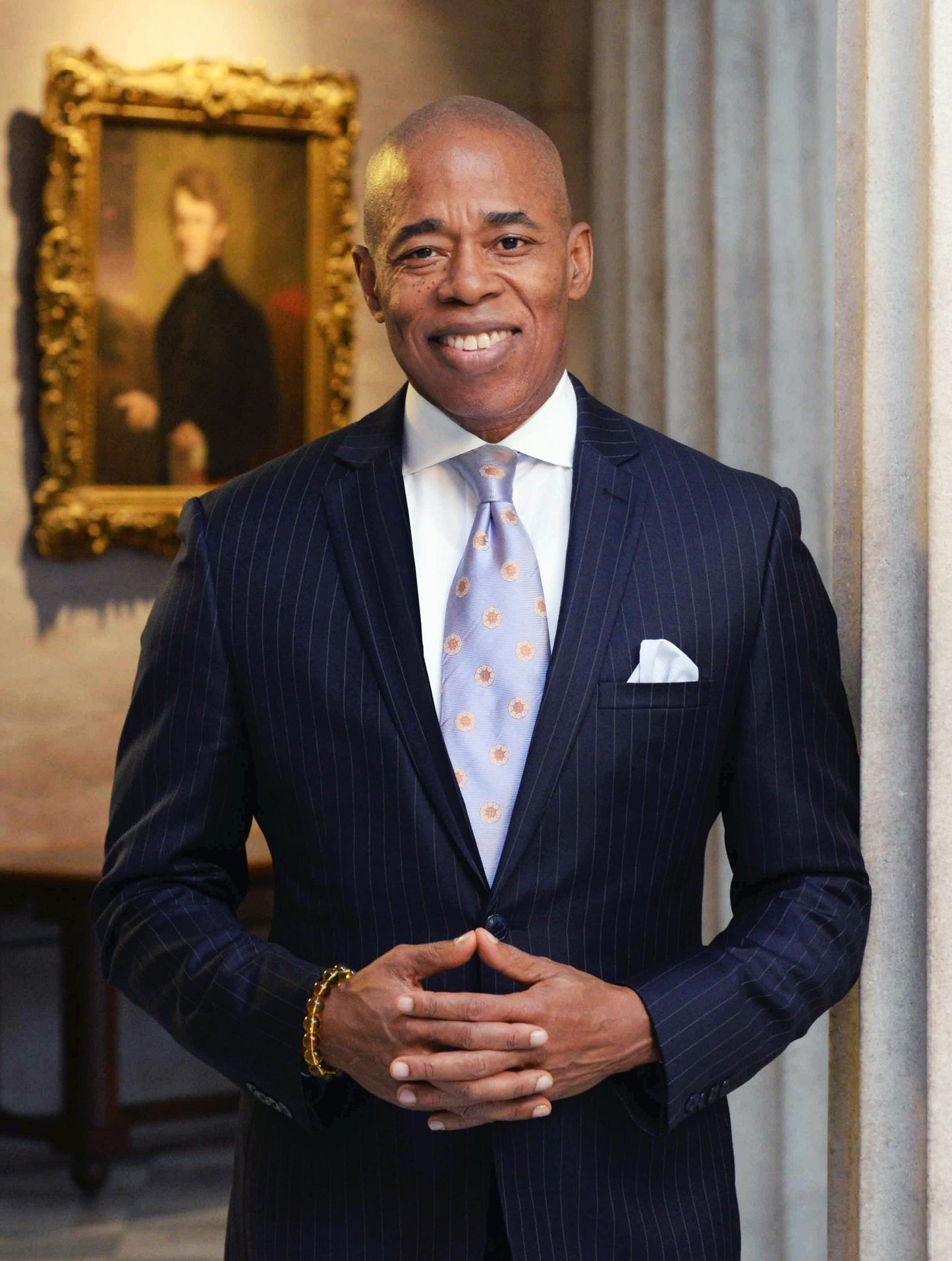 Eric Adams New York City Ny Mayor Glossy Poster Picture Photo Print Banner Booma Prints