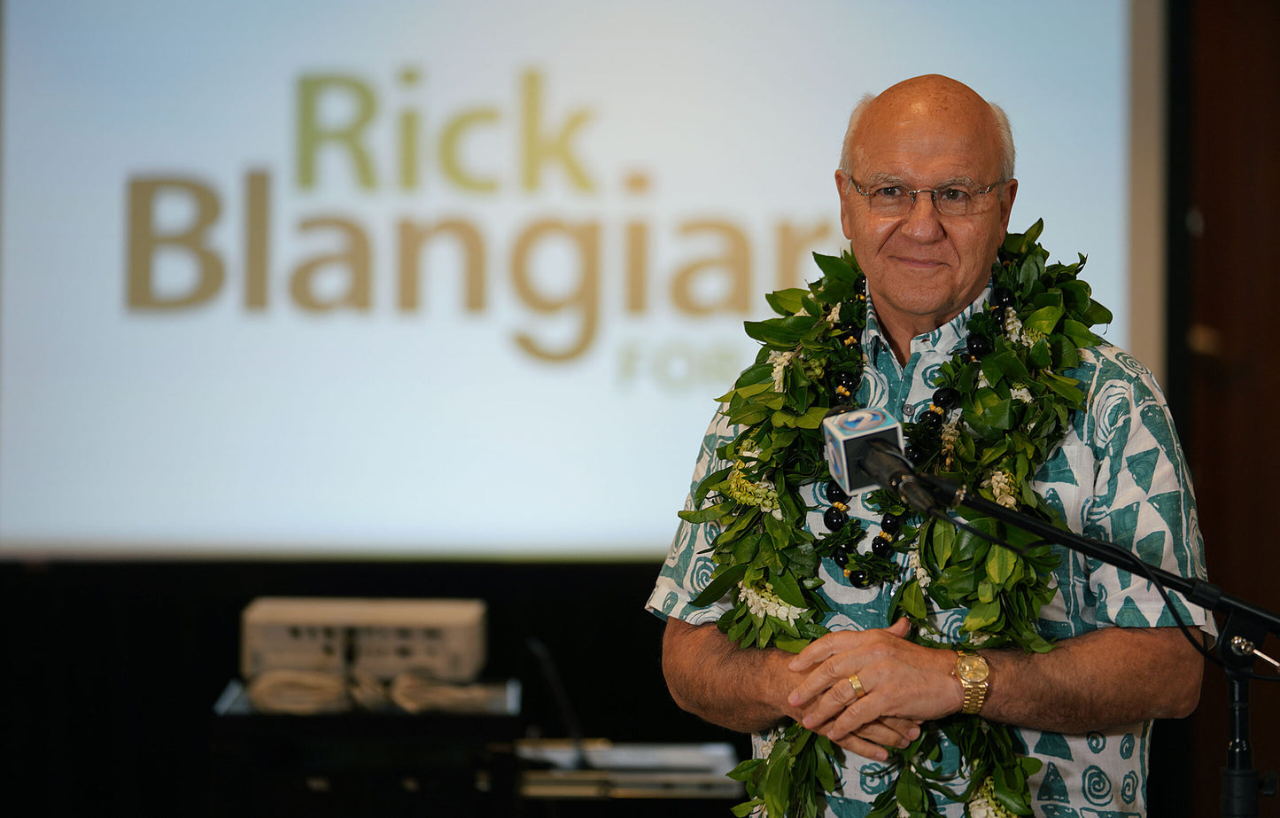 Rick Blangiardi Honolulu Hi Mayor Glossy Poster Picture Photo Print Banner Booma Prints