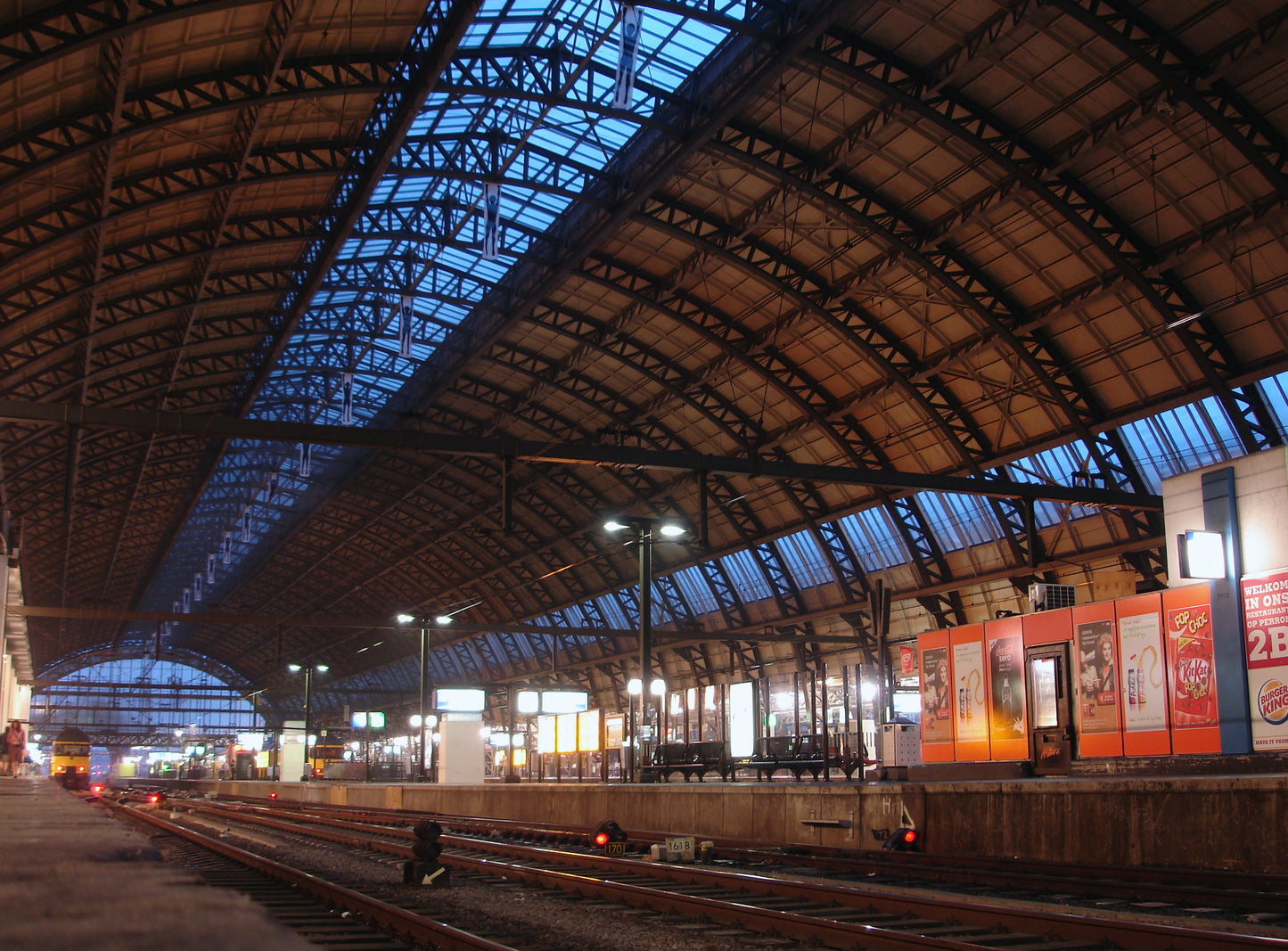 Amsterdam Centraal Train Station Glossy Poster Picture Photo Print Banner Booma Prints