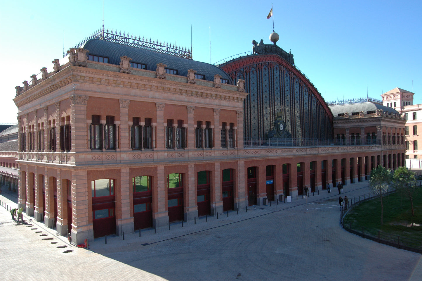 Atocha Spain Central Train Station Glossy Poster Picture Photo Print Banner Booma Prints