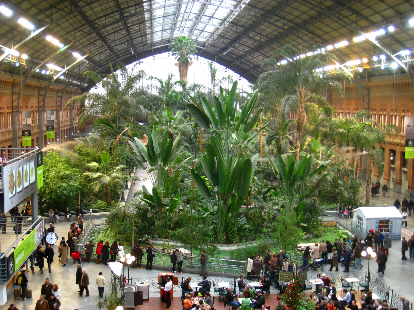 Atocha Spain Central Train Station Glossy Poster Picture Photo Print Banner Booma Prints