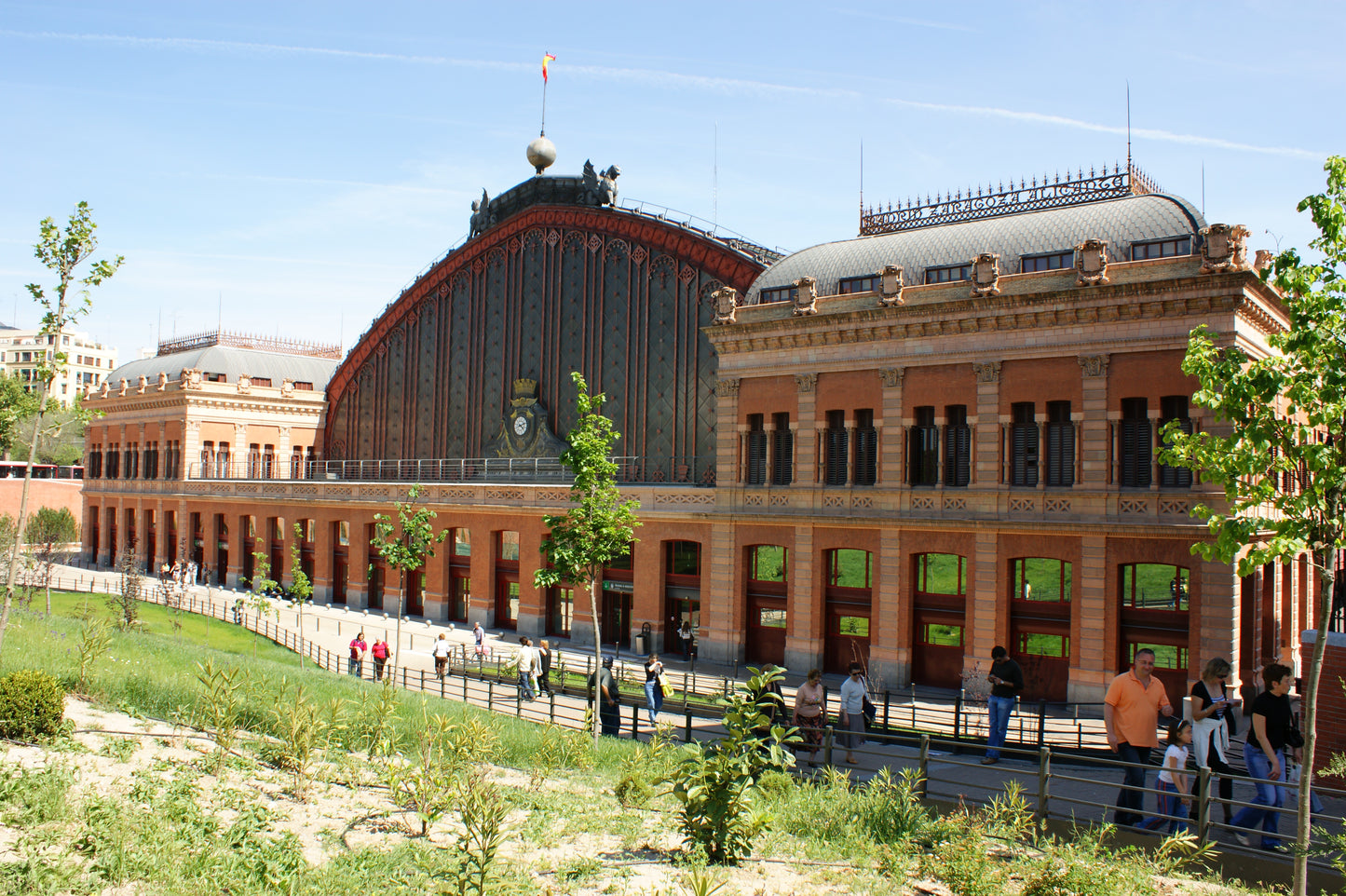 Atocha Spain Central Train Station Glossy Poster Picture Photo Print Banner Booma Prints