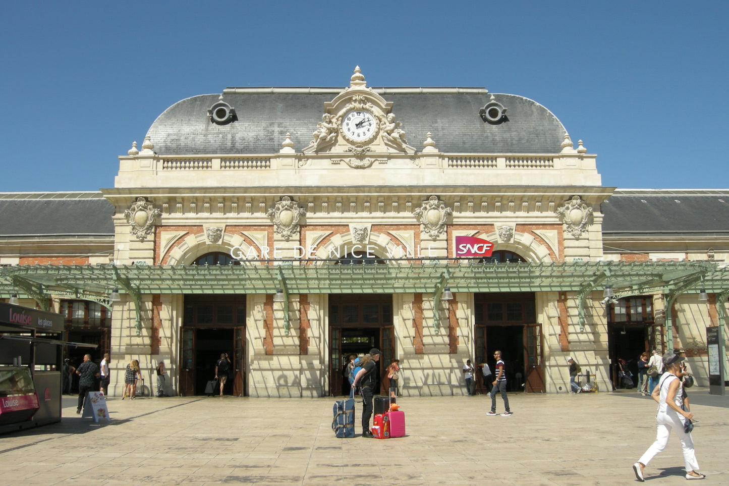 Gare De Nice Ville Train Station Glossy Poster Picture Photo Print Banner Booma Prints