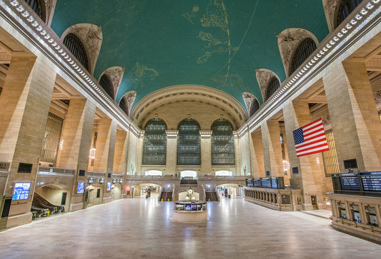 Grand Central Ny Train Station Glossy Poster Picture Photo Print Banner Booma Prints