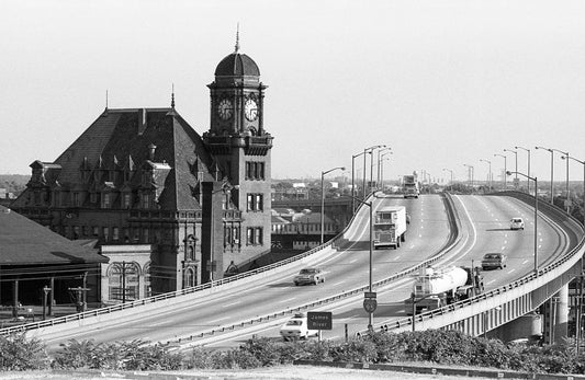 Richmond Main Street Train Station Glossy Poster Picture Photo Print Banner Booma Prints