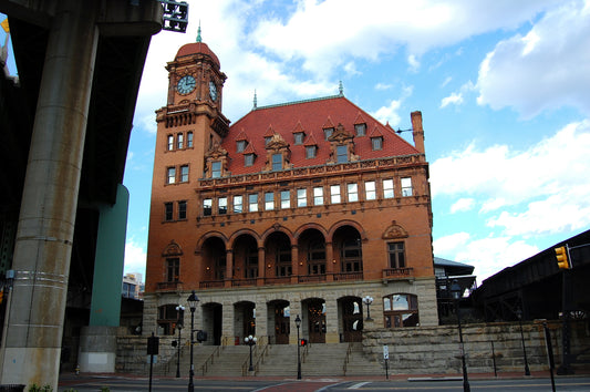 Richmond Main Street Train Station Glossy Poster Picture Photo Print Banner Booma Prints