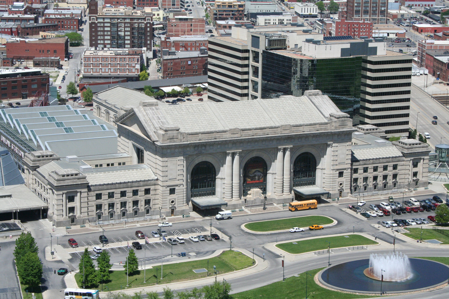 Union Kansas City Train Station Glossy Poster Picture Photo Print Banner Booma Prints