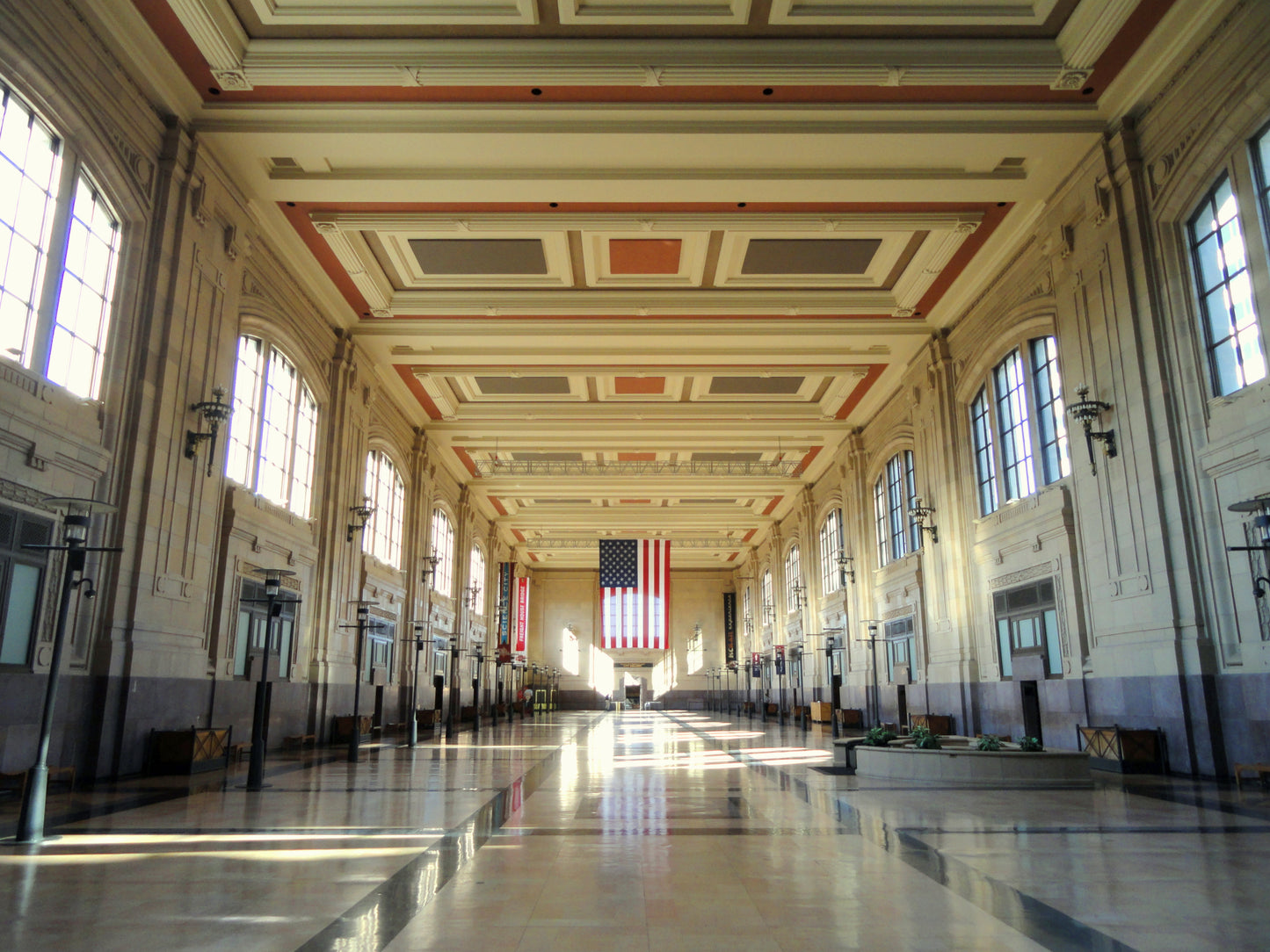 Union Kansas City Train Station Glossy Poster Picture Photo Print Banner Booma Prints