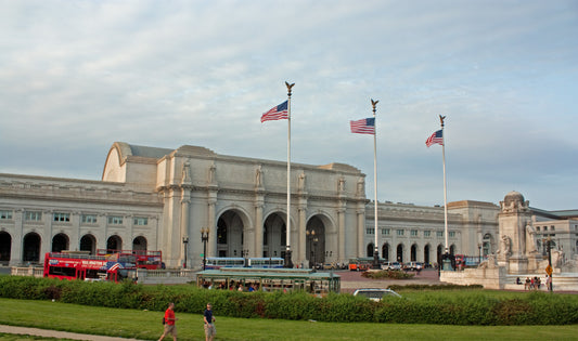 Union Washington Dc Train Station Glossy Poster Picture Photo Print Banner Booma Prints
