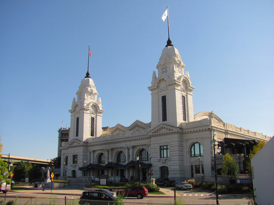 Union Worcester Ma Train Station Glossy Poster Picture Photo Print Banner Booma Prints