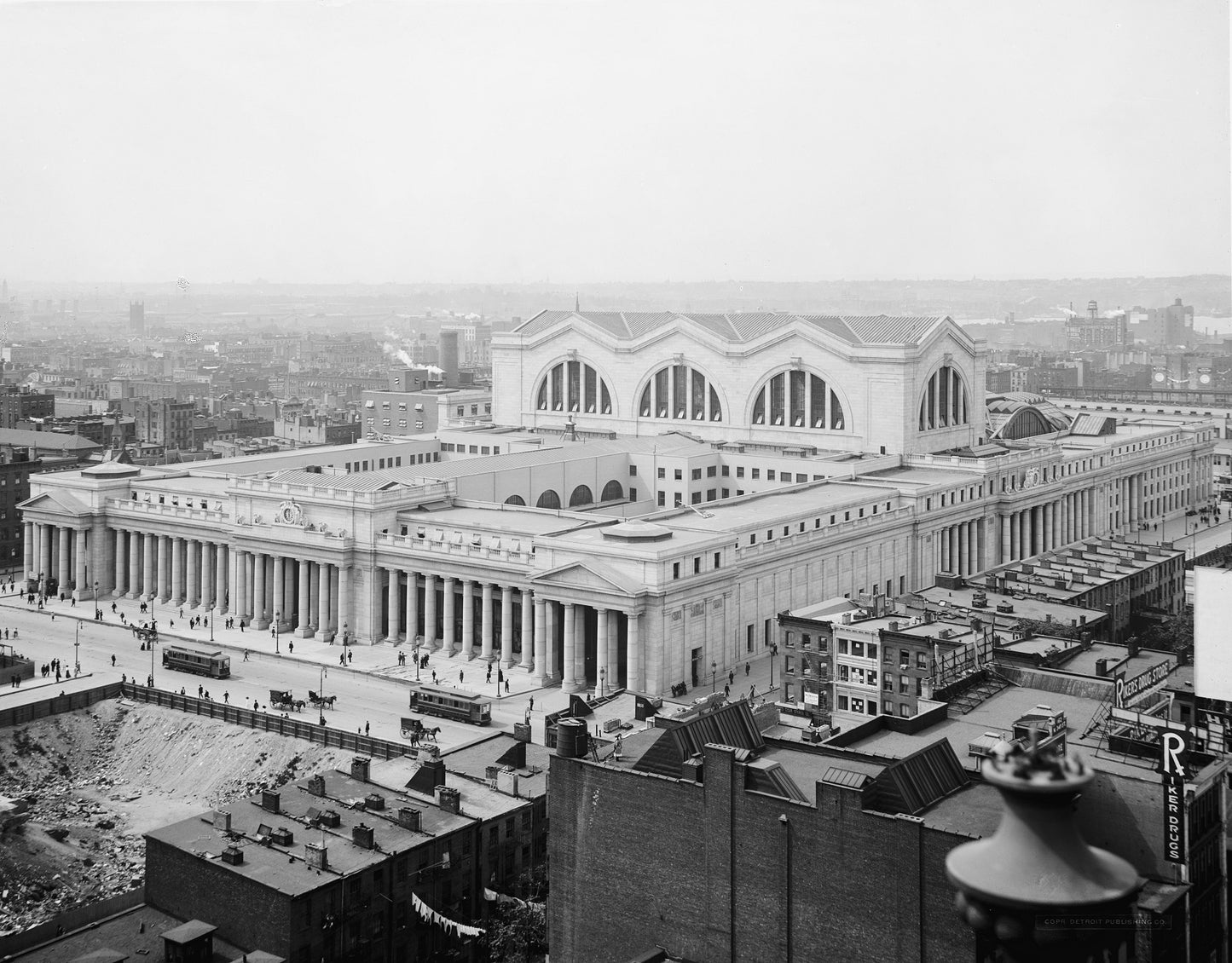 Pennsylvania Penn Train Station Glossy Poster Picture Photo Print Banner Booma Prints