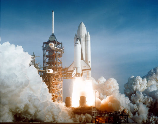 Space Shuttle Columbia Launch Glossy Poster Picture Photo Print Banner Sts1 Booma Prints