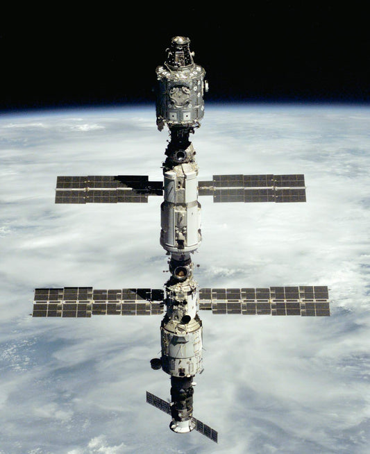 Zarya Space Station Iss Module Fgb Glossy Poster Picture Photo Print Banner Booma Prints