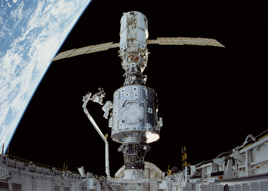 Zarya Space Station Iss Module Fgb Glossy Poster Picture Photo Print Banner Booma Prints