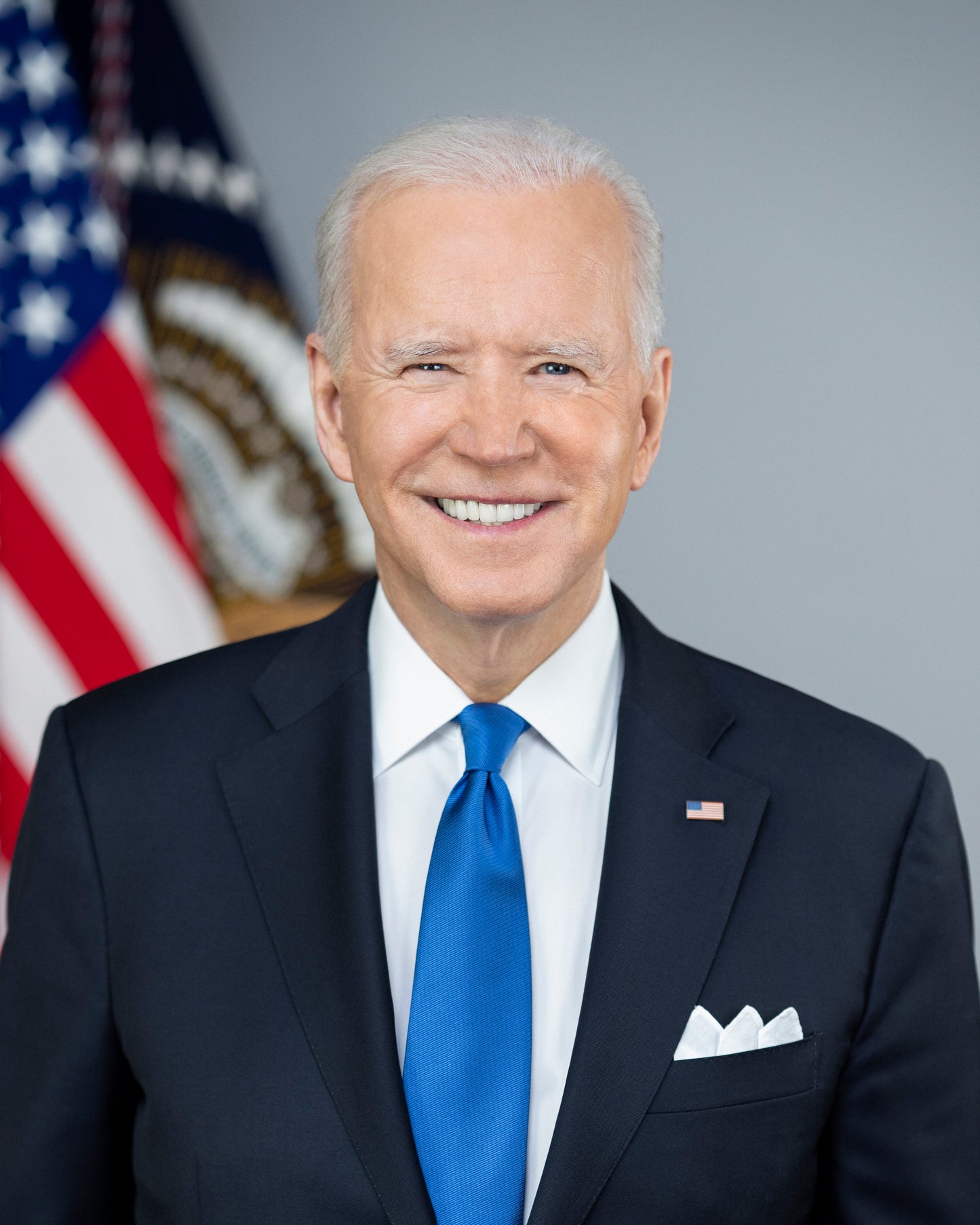 Joe Biden Presidential Portrait Glossy Poster Picture Photo Print Banner Us Booma Prints