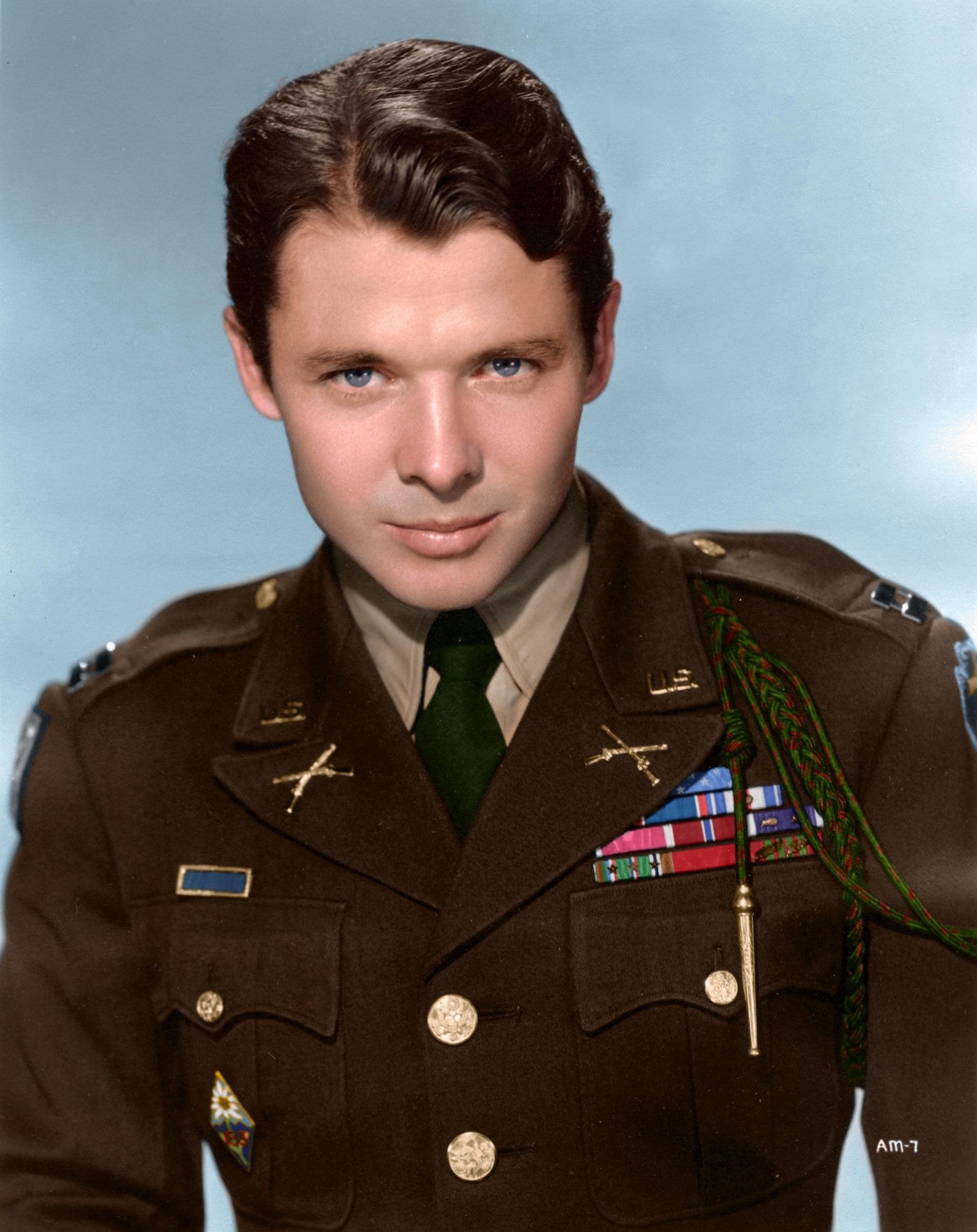 Audie Murphy Wwii Soldier Actor Glossy Poster Picture Banner Print Photo Us Booma Prints
