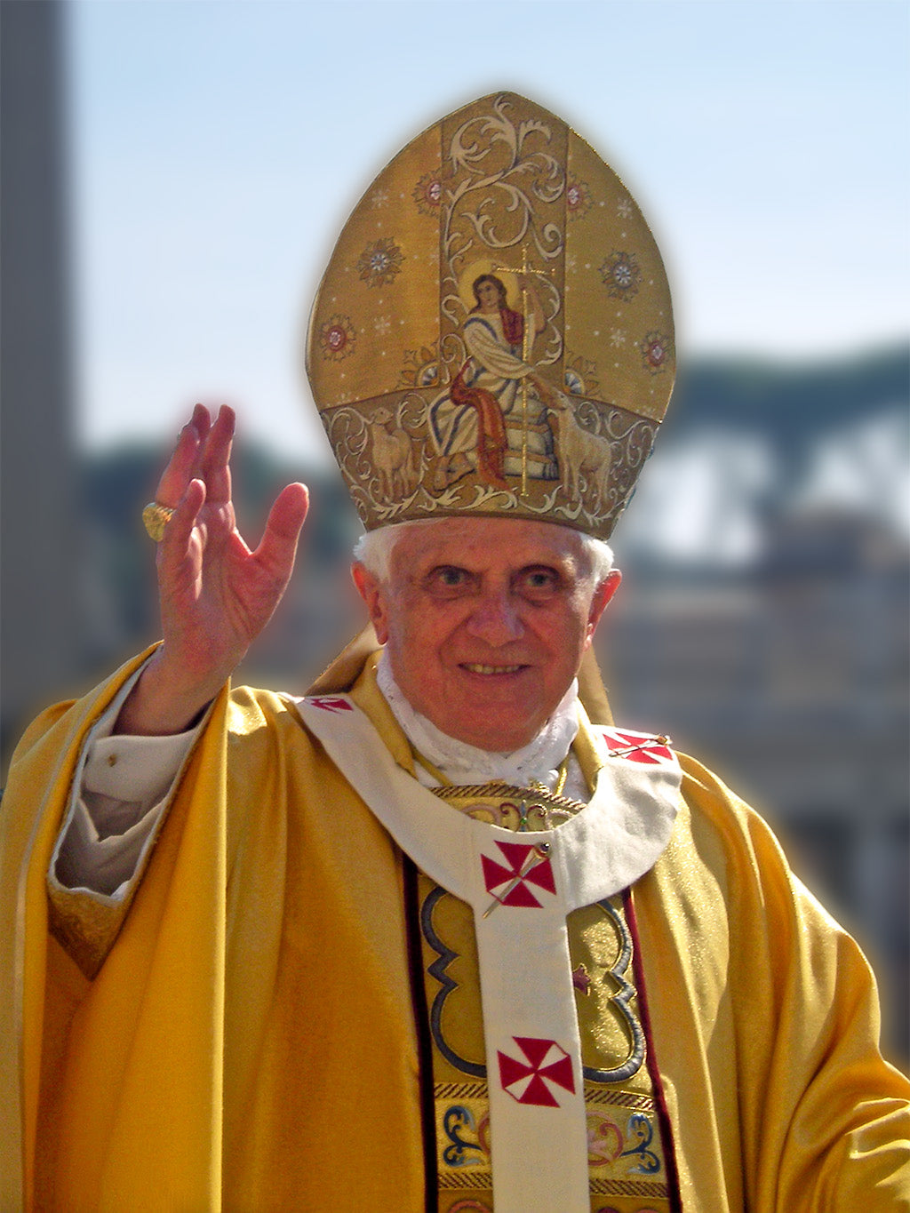 Pope Benedict Xvi Glossy Poster Picture Banner Print Photo Catholic Church Booma Prints