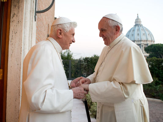 Pope Benedict Xvi Francis Glossy Poster Picture Banner Print Photo Catholic Booma Prints