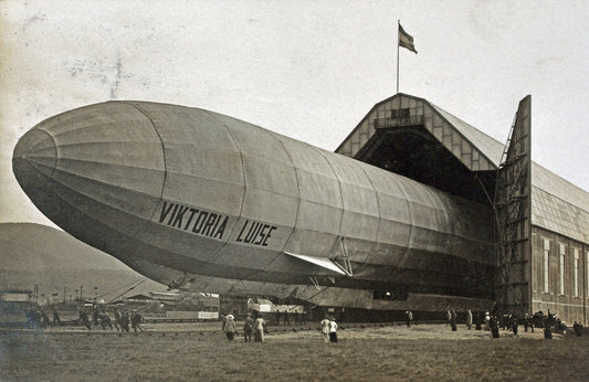 German Wwi Airship Glossy Poster Picture Photo Print Banner Blimp Zeppelin Booma Prints