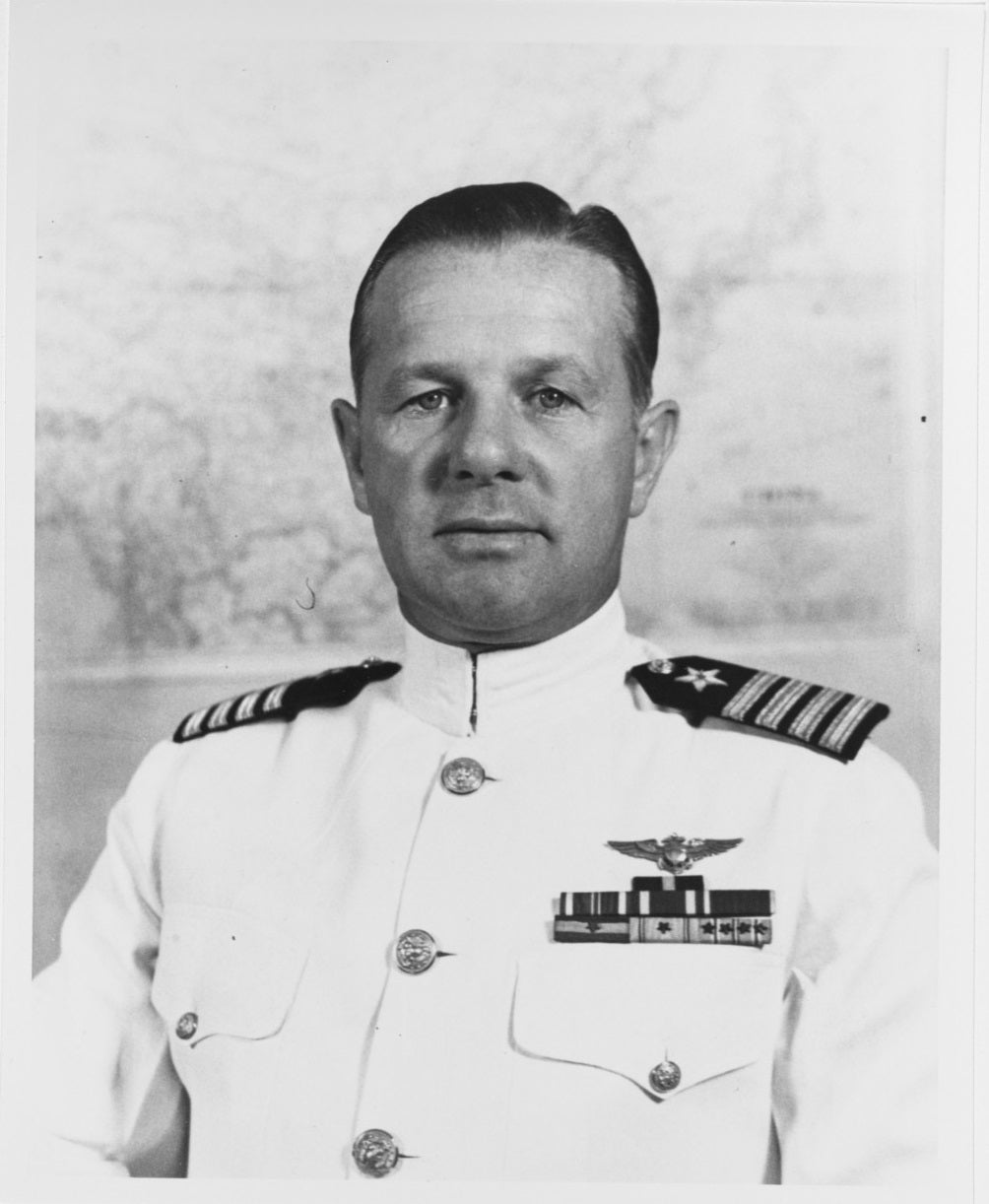 Clarence Wade Mcclusky Navy Ww2 Us Glossy Poster Picture Photo Print Banner Booma Prints