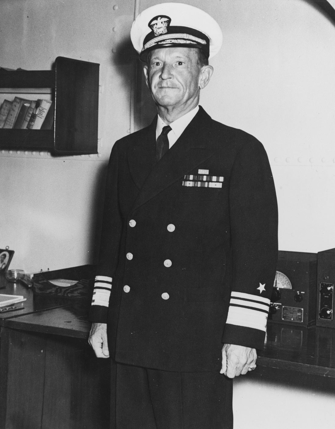Frank Jack Fletcher Navy Admiral Glossy Poster Picture Photo Print Banner Booma Prints