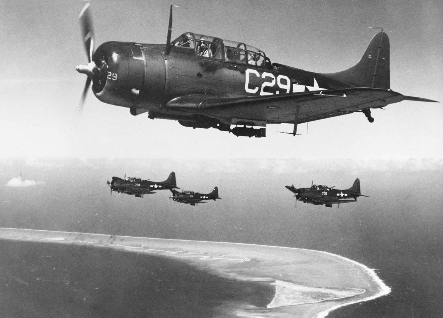 Douglas Sbd Dauntless Plane Bomber Glossy Poster Picture Photo Print Banner Booma Prints