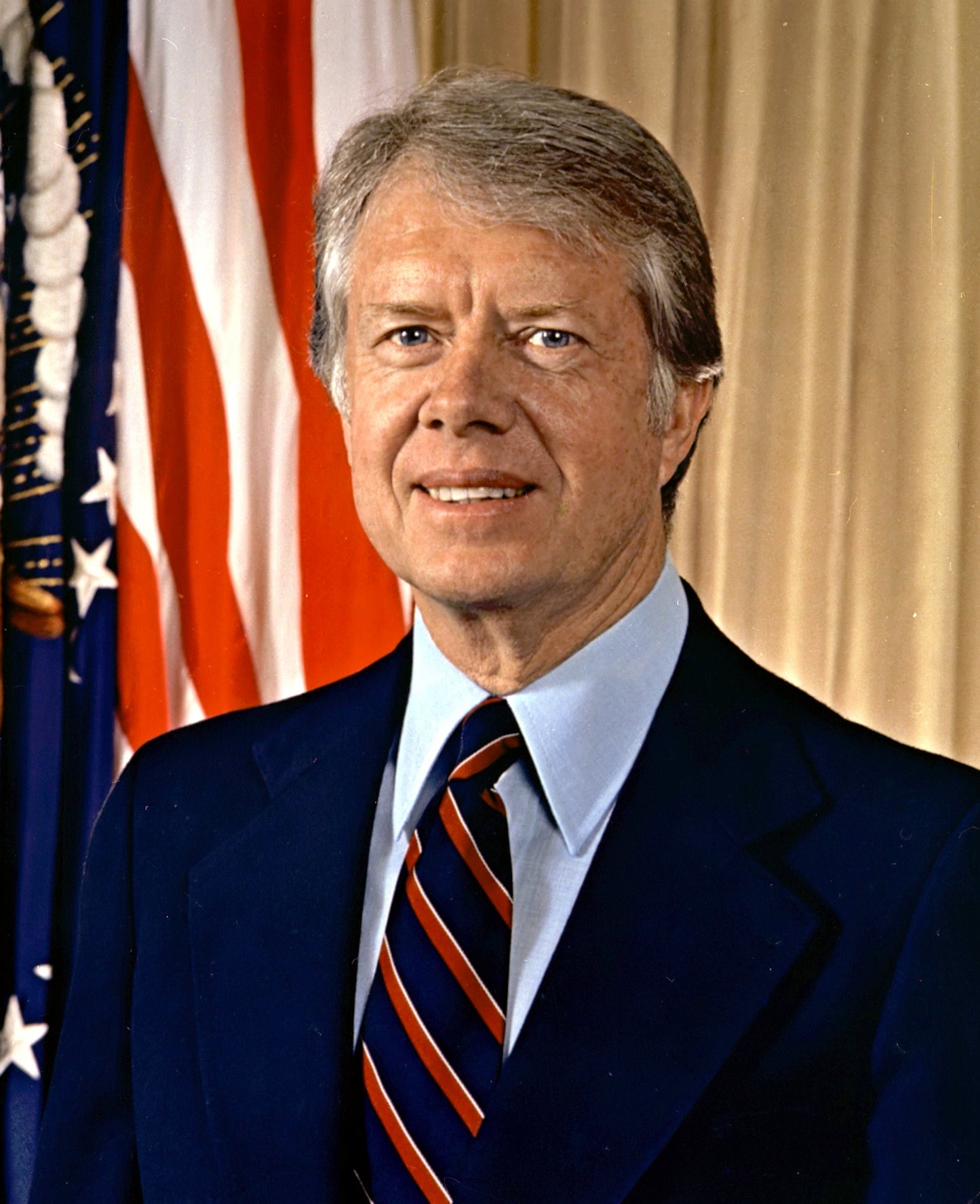 Presidential Portrait Jimmy Carter Glossy Poster Picture Photo Print Banner James Usa Booma Prints