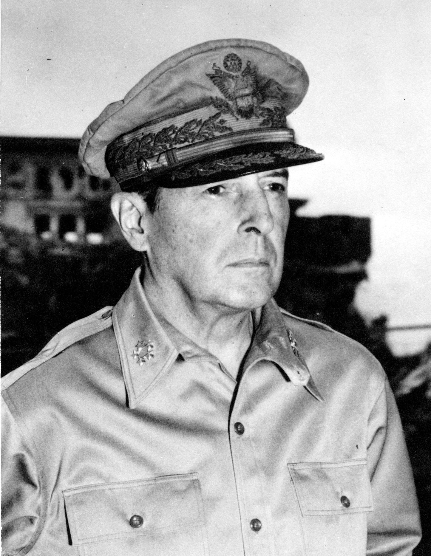 Us General Douglas Macarthur Army Ww2 Glossy Poster Picture Photo Print Banner Booma Prints