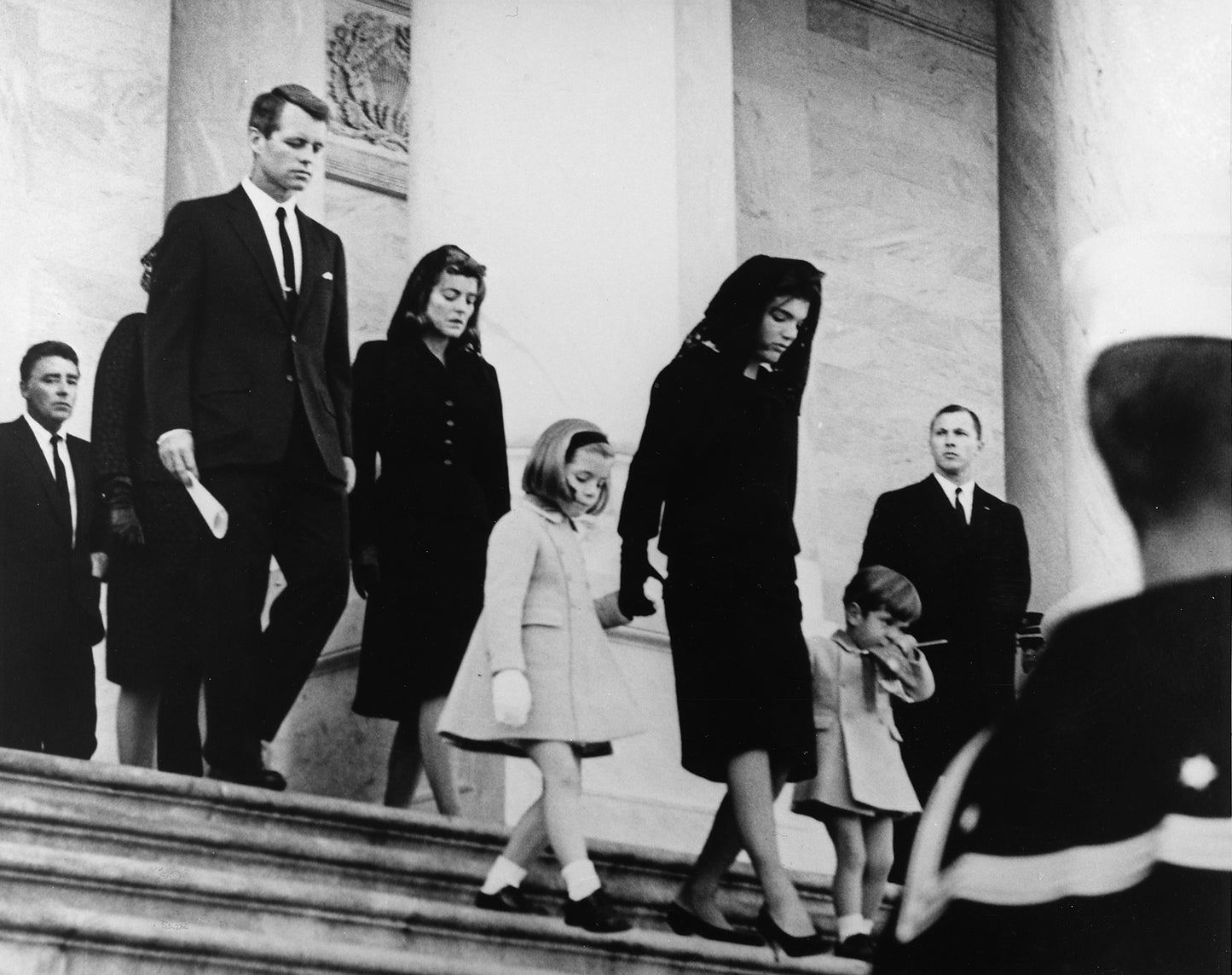 John F Kennedy Family Funeral Glossy Poster Picture Photo Print Banner Jfk Booma Prints