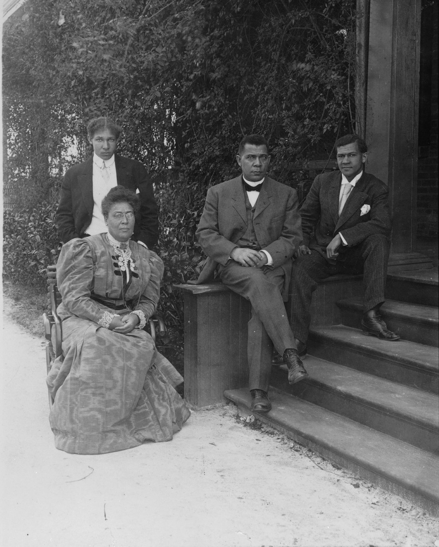 Booker T Washington Wife Family Glossy Poster Picture Photo Print Banner Booma Prints